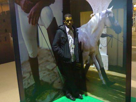 zico au salon du cheval d el jadida