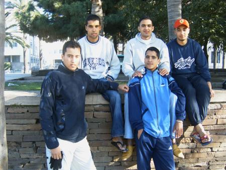 mon ptit frere mehdi,mounir,josef;adil & me