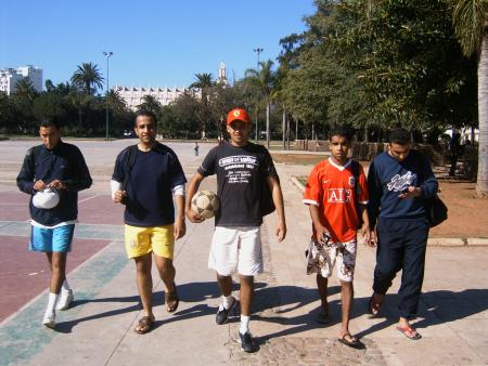 le retour apres une large victoire devant wlad derb sultan